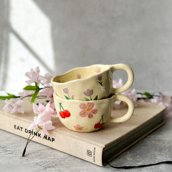 Tulip Ceramic Coffee Cup, 4 of 5