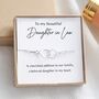 Gift For Daughter In Law – Interlocking Circle Bracelet, thumbnail 1 of 5