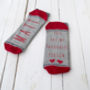 Personalised My Favourite Person Gift Socks, thumbnail 2 of 2
