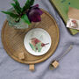 Wren And Snowdrop Bone China Coaster, thumbnail 5 of 6
