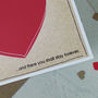 'You Are Here' Personalised Valentine's Card, thumbnail 3 of 5
