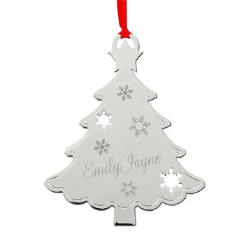 Personalised Name Christmas Tree Decoration, 3 of 5