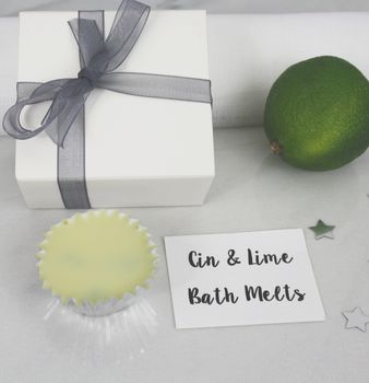 Gin And Lime Bath Melt Duo, 2 of 4