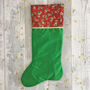 Personalised Fabric Christmas Stocking, 5 of 11