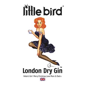 Personalised Little Bird Gin, 2 of 6