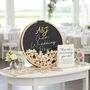 Modern Arch Wedding Drop Frame Guest Book Alternative, thumbnail 1 of 5