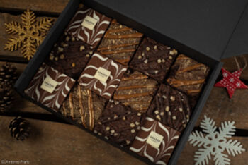Ultimate Festive Brownie Gift Box 12 Piece, 2 of 5