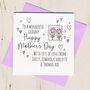 Personalised Mother's Day Flower Stem Card, thumbnail 2 of 2