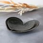 11th Anniversary Steel Hearts Dish Set, Couples Gift, thumbnail 10 of 11