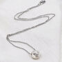Tennis Ball Bead Necklace With Personalised Text, thumbnail 4 of 6