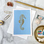 Seahorse Luxury Box Set Of Eight Note Cards, thumbnail 2 of 10
