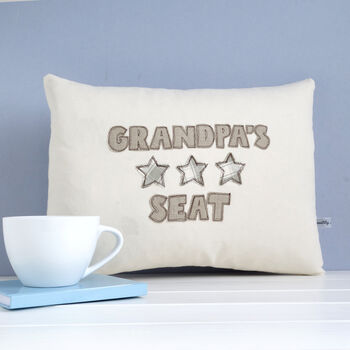 Personalised Stars Cushion Gift For Father's Day, 2 of 12