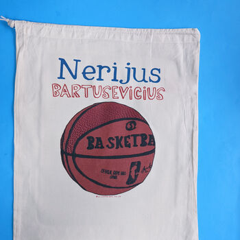 Personalised Basketball Kit Bag, 5 of 5
