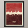 Norwich Skyline Print And Box Canvas, thumbnail 6 of 6