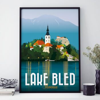 Lake Bled Art Print, 2 of 4