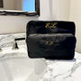 Personalised Embroidered Monogrammed Wash Bag, thumbnail 2 of 8