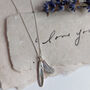 Personalised Birthflower Mother Daughter Necklace, thumbnail 1 of 12