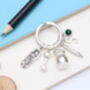 Personalised Personal Trainer Keyring Pt Thank You Gift, thumbnail 7 of 10