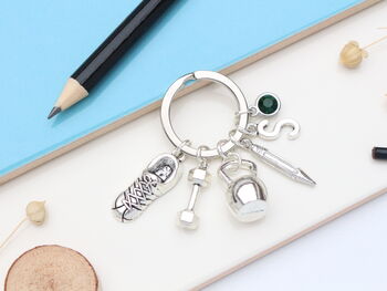 Personalised Personal Trainer Keyring Pt Thank You Gift, 7 of 10