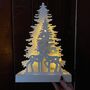 Light Up Deer Pair Decoration, thumbnail 1 of 3