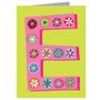 Mini E Alphabet Card, thumbnail 2 of 5