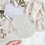 Personalised Pearl Wedding Cake Topper, thumbnail 1 of 5