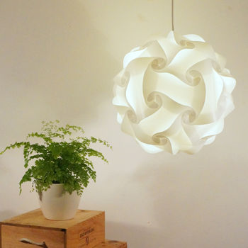 Smarty Lamps Cosmo Geometric Ball Light Shade, 4 of 12