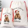 Bear Special Delivery Christmas Sack, thumbnail 2 of 2