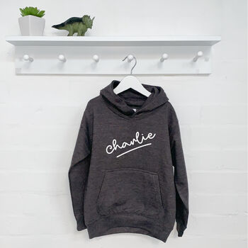 Ball Pen Style Personalised Kids Hoodie, 3 of 4