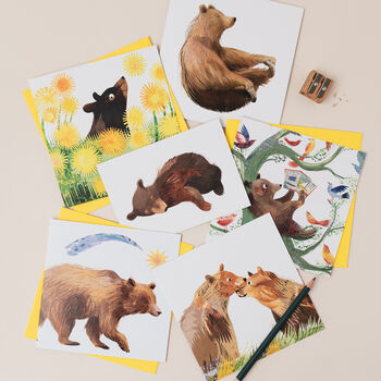 Bears Together Greetings Card, 3 of 6