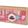 I'm Hot To Sew! Cowboy Hat Mini Matchbox Cross Stitch Kit, thumbnail 3 of 6