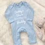 Daddy's Future… Buddy Personalised Babygrow, thumbnail 6 of 8