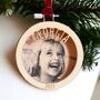 Personalised Wooden Children's Tree Decoration, thumbnail 4 of 6