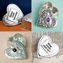 Personalised Heart 10th Anniversary Pewter Trinket Box, thumbnail 7 of 10