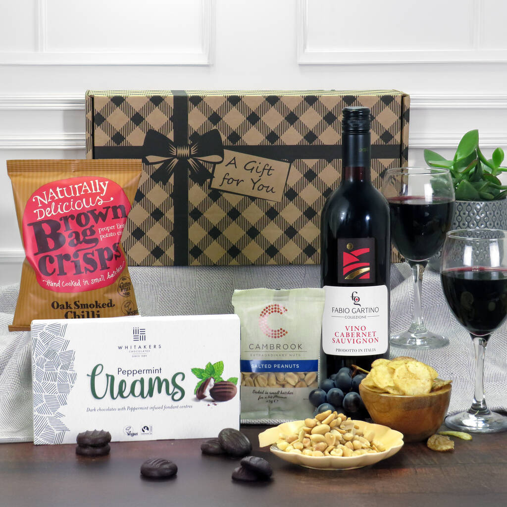 Italian Red Wine Gift Set – Bold Cabernet With Savoury And Sweet Pairings