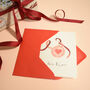 Festive Baubles Eco Christmas Card Pack Of Eight, thumbnail 3 of 7