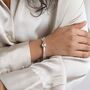 Sterling Silver Statement Bangle, thumbnail 6 of 8