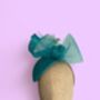 Turquoise Percher Hat 'Flutter', thumbnail 3 of 7