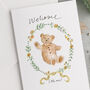'Welcome Little One!' New Baby Card, thumbnail 2 of 3