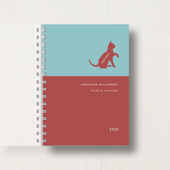 Personalised 2024 Diary For Cat Lovers, 6 of 8