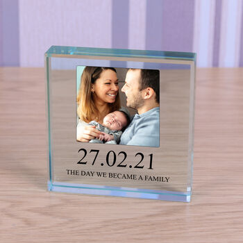 Personalised The Day We Became A Family Photo Keepsake, 2 of 2