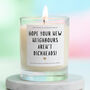 Funny New Home Gift Dickhead Neighbours Candle, thumbnail 1 of 6