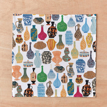 Set Of Illustrated Handkerchiefs Of Your Choice, 6 of 12