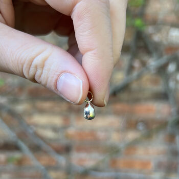 Mini Egg Necklace Sterling Silver, 2 of 5