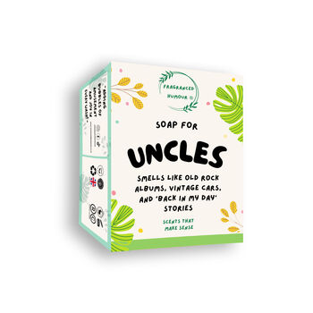 Soap For Uncles Funny Novelty Gift, 4 of 5