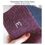 Bamboo, Cashmere, Slipper Socks Personalised Gift Set, thumbnail 4 of 6