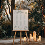 Personalised Hand Illustrated Seating Chart, Digital Or Physical Product, thumbnail 4 of 4