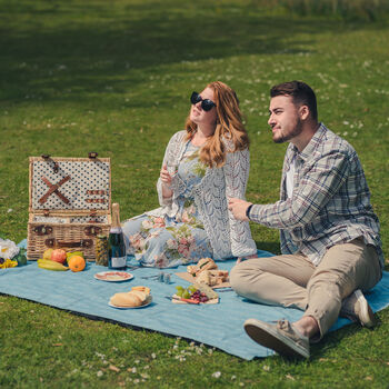Purbeck Willow Picnic Hamper For Two, 2 of 5