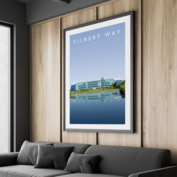 Leicester City King Power River Soar Poster, 3 of 8