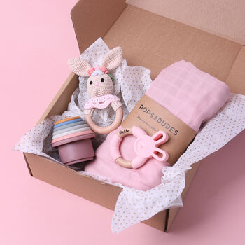 Personalised Pink Baby Gift Box, 4 of 7